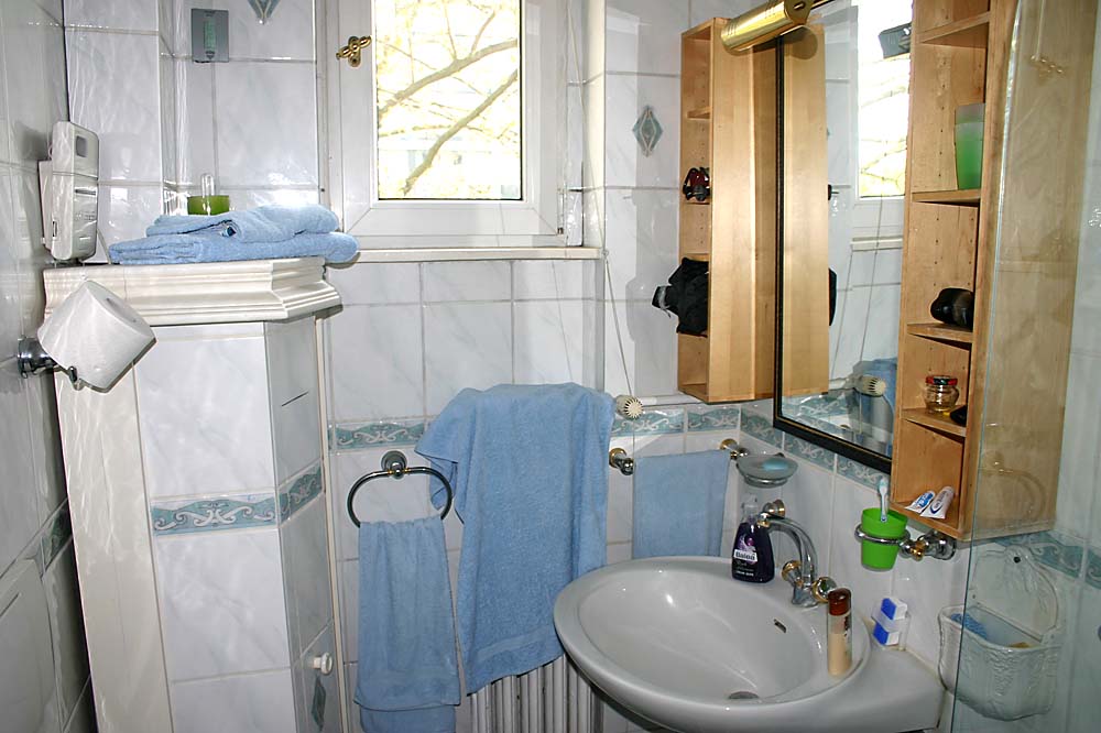 Apartment Berlin Bathroom with shower/WC